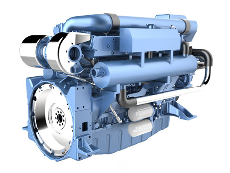 潍柴WP12系列船用柴油机（258-405kW）